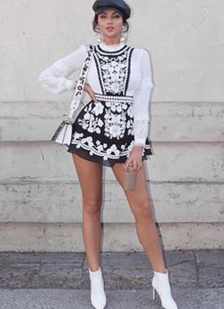 A celebrity wears Comino Couture